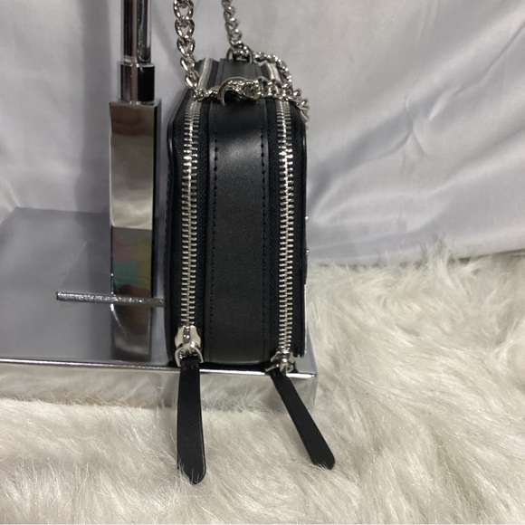 SOLD………Kate Spade Frosty Penguin Double Zip Leather Convertible Shoulder - Picture 9 of 13